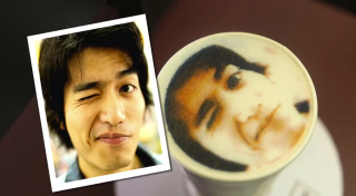 Illustration for article titled In Taiwan, They Are Printing Faces on Coffee